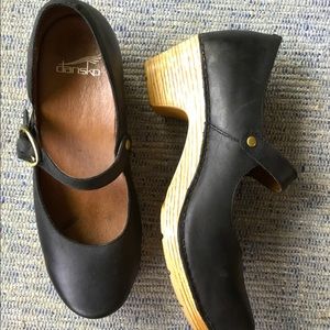Dansko Mary Jane style clogs